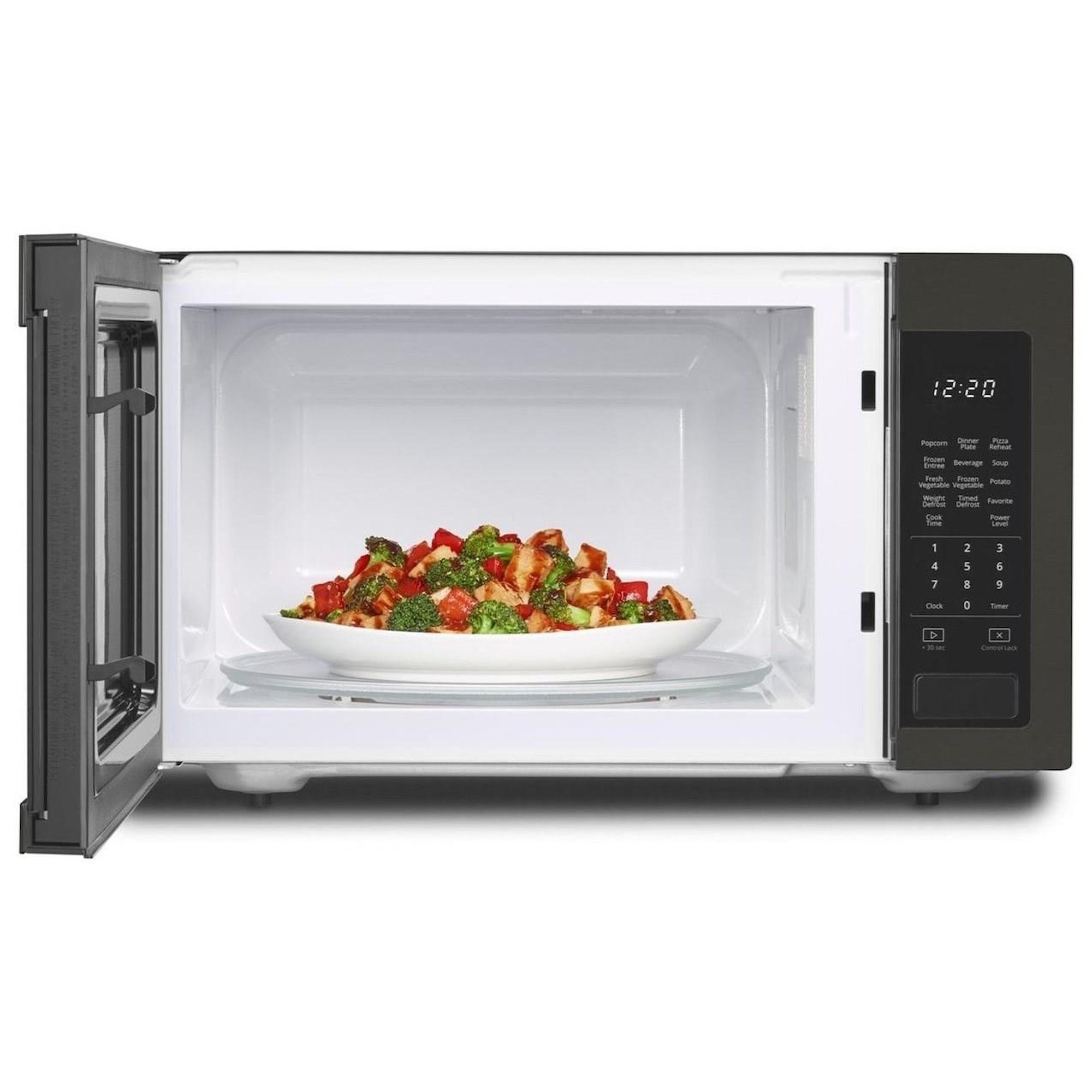 Whirlpool WMC30516HV 1.6 Cu. Ft. Countertop Microwave With 1,200Watt